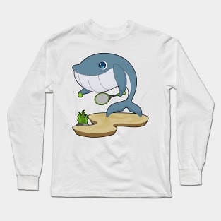 Whale Tennis Tennis racket Sports Long Sleeve T-Shirt